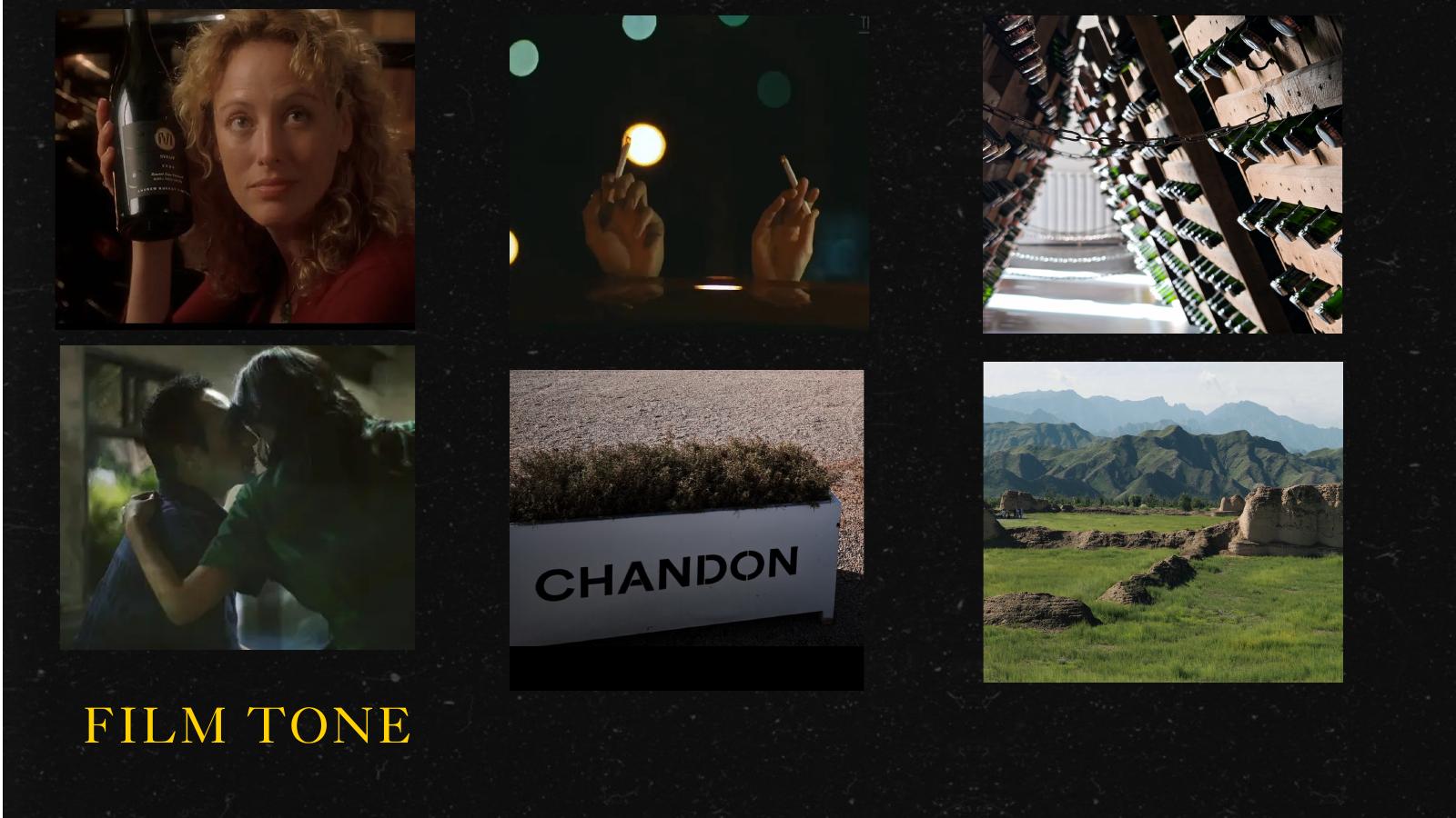 提案中的视觉参考，非本项目实拍剧照 / Visual references from the pitch, not production stills from this project